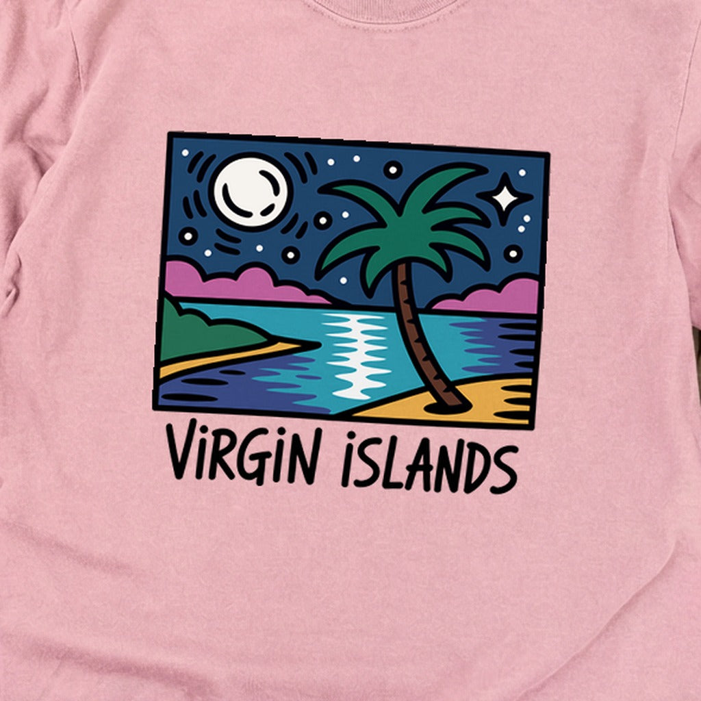 Virgin Islands at Night Premium Long Sleeve
