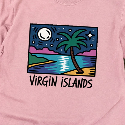 Virgin Islands at Night Premium Long Sleeve