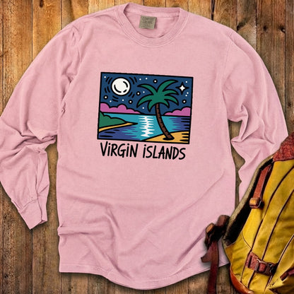 Virgin Islands at Night Premium Long Sleeve