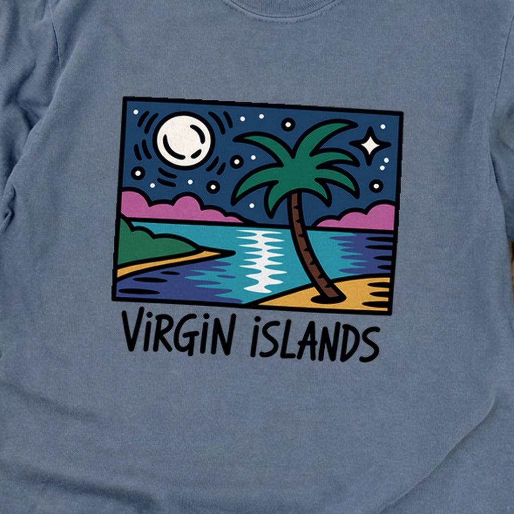 Virgin Islands at Night Premium Long Sleeve