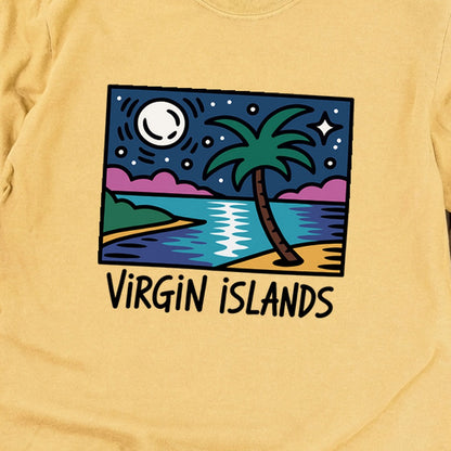 Virgin Islands at Night Premium Long Sleeve