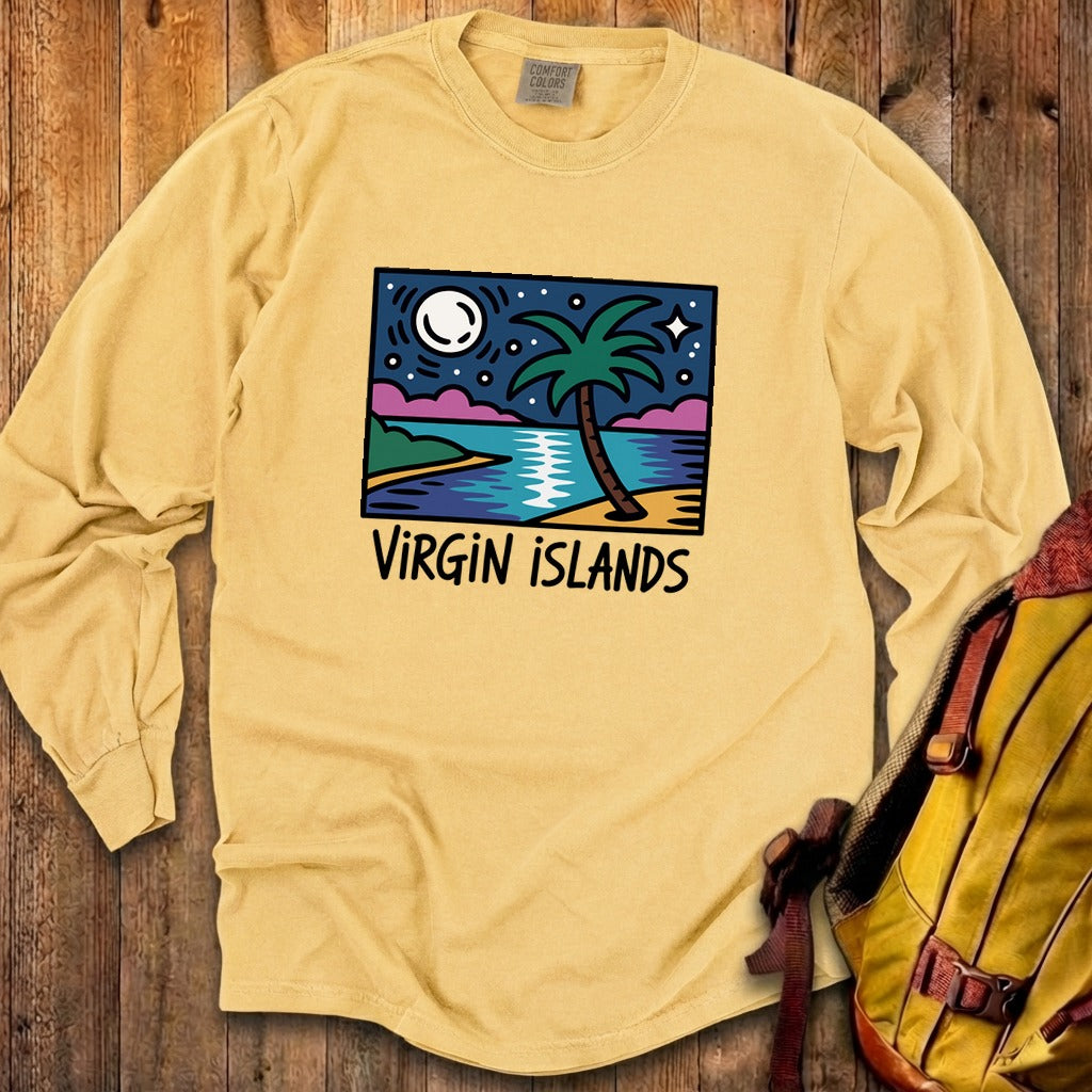 Virgin Islands at Night Premium Long Sleeve
