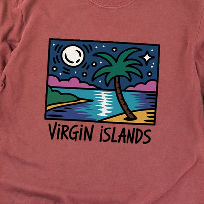 Virgin Islands at Night Premium Long Sleeve