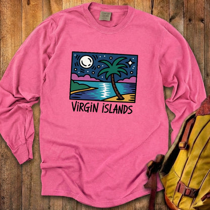 Virgin Islands at Night Premium Long Sleeve
