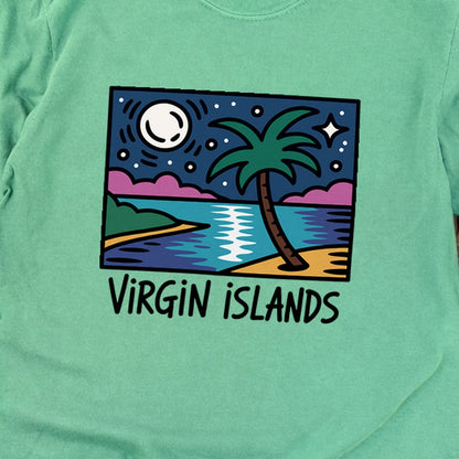 Virgin Islands at Night Premium Long Sleeve