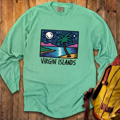 Virgin Islands at Night Premium Long Sleeve