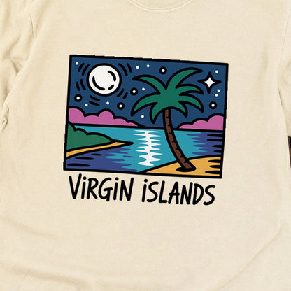 Virgin Islands at Night Premium Long Sleeve