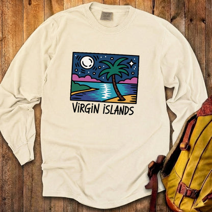 Virgin Islands at Night Premium Long Sleeve