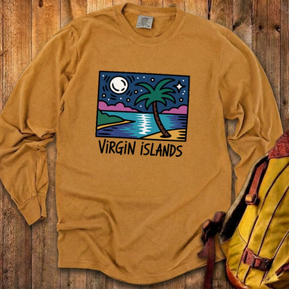 Virgin Islands at Night Premium Long Sleeve