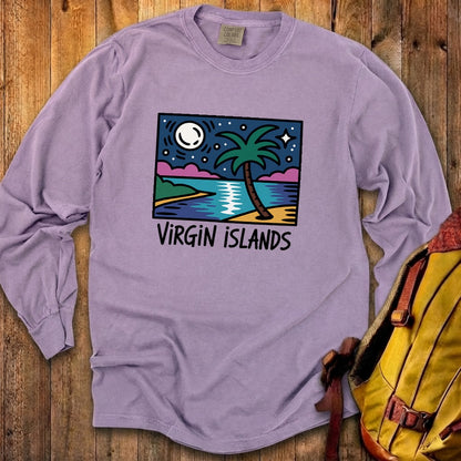 Virgin Islands at Night Premium Long Sleeve