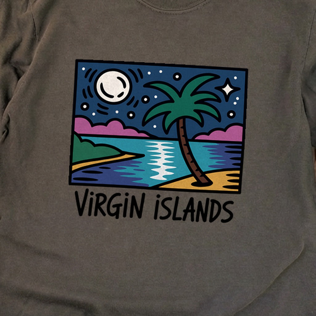 Virgin Islands at Night Premium Long Sleeve