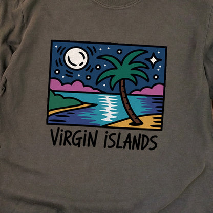Virgin Islands at Night Premium Long Sleeve