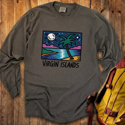 Virgin Islands at Night Premium Long Sleeve