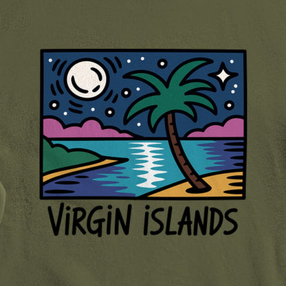 Virgin Islands at Night Crewneck Sweatshirt