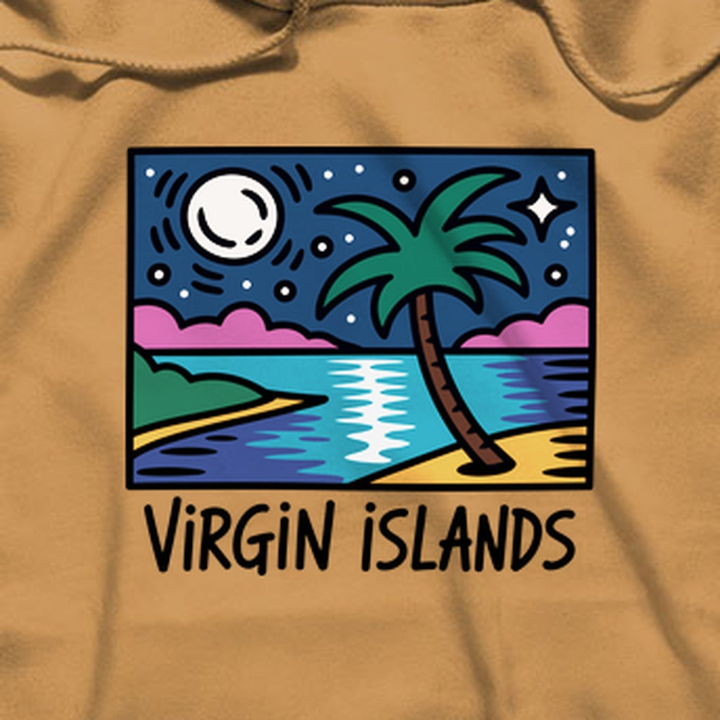 Virgin Islands at Night Hoodie