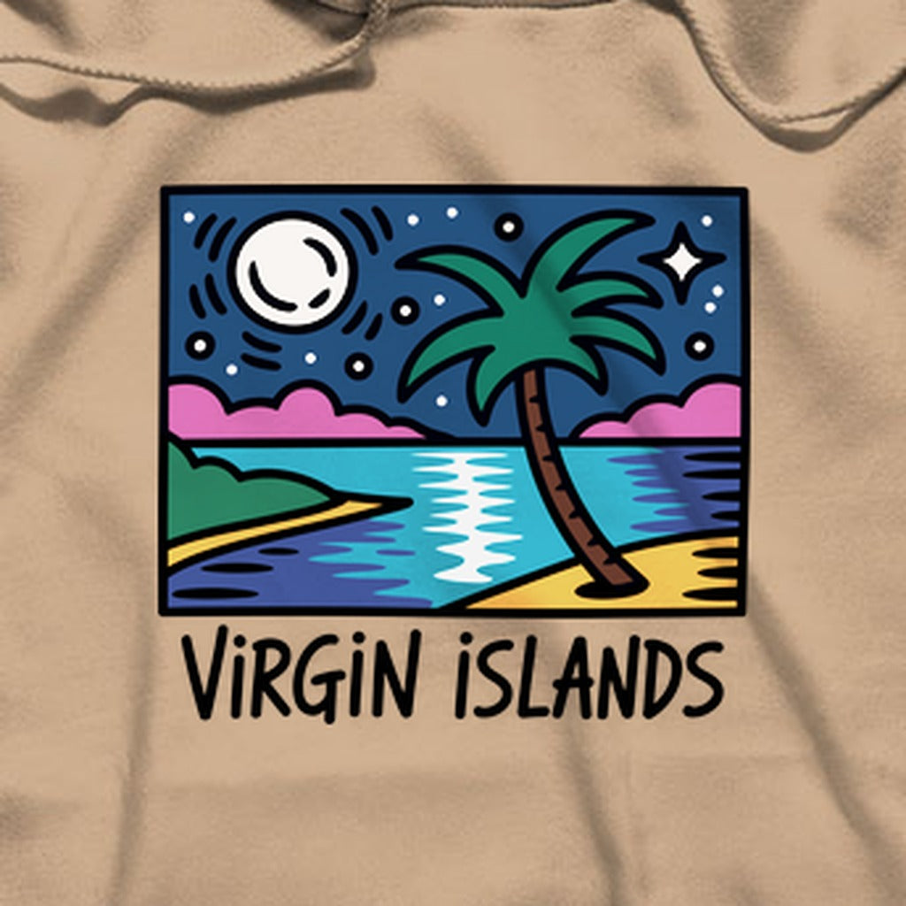 Virgin Islands at Night Hoodie