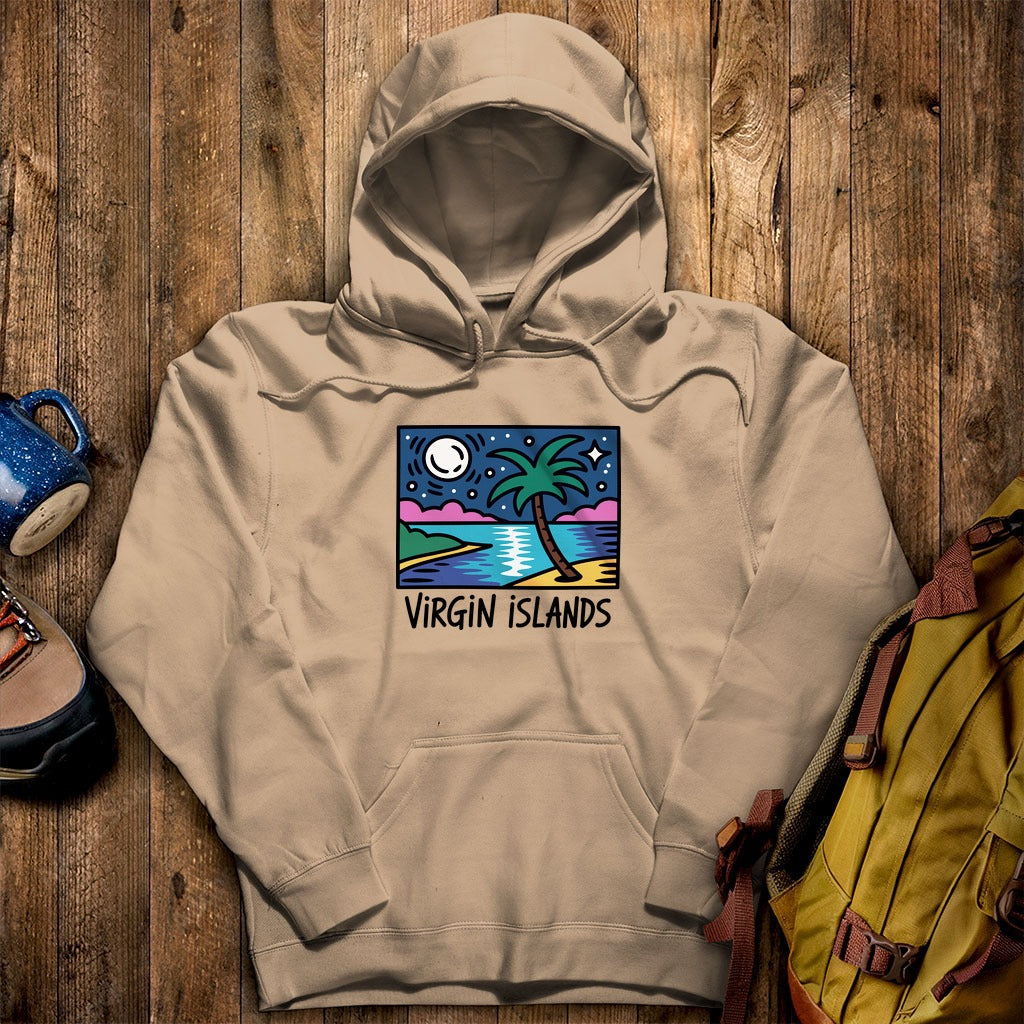 Virgin Islands at Night Hoodie