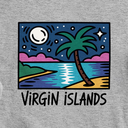 Virgin Islands at Night Crewneck Sweatshirt