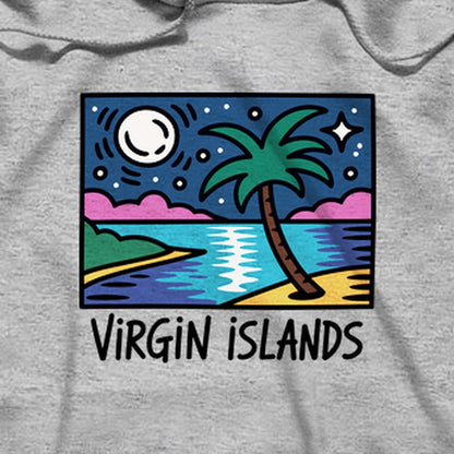 Virgin Islands at Night Hoodie