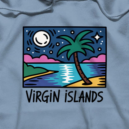 Virgin Islands at Night Hoodie