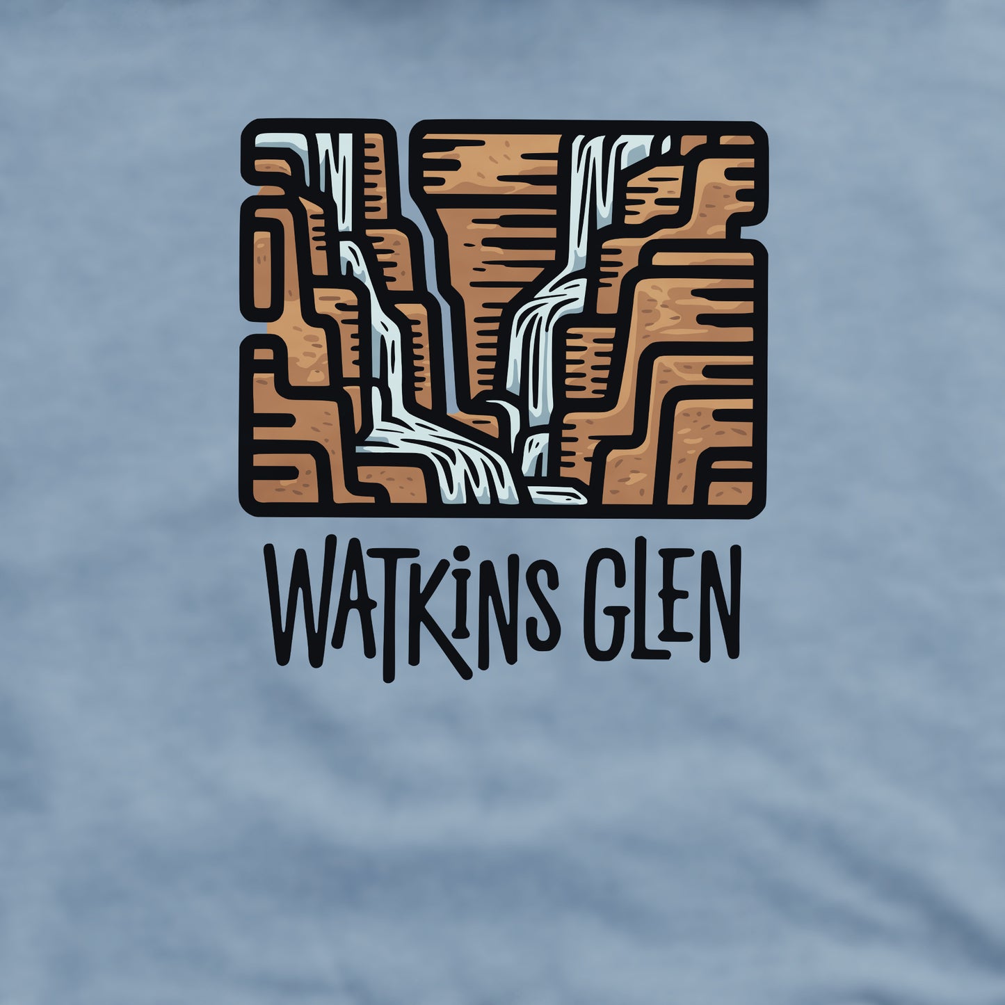 Watkins Glen State Park Crewneck Sweatshirt Adventure and Outdoors Themed Sweatshirt