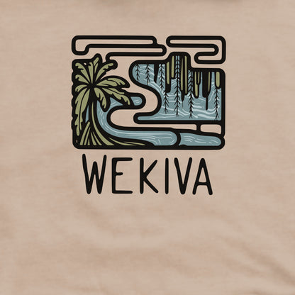 Wekiva River Crewneck Sweatshirt Adventure and Outdoors Themed Sweatshirt