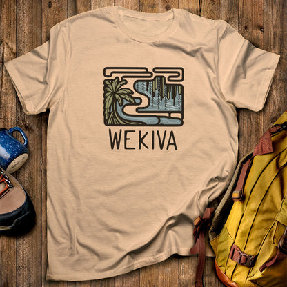 Wekiva River T-Shirt Sand Adventure and Outdoors Themed T-Shirt