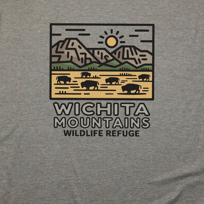 Wichita Mountains Wildlife Refuge T-Shirt Adventure and Outdoors Themed T-Shirt