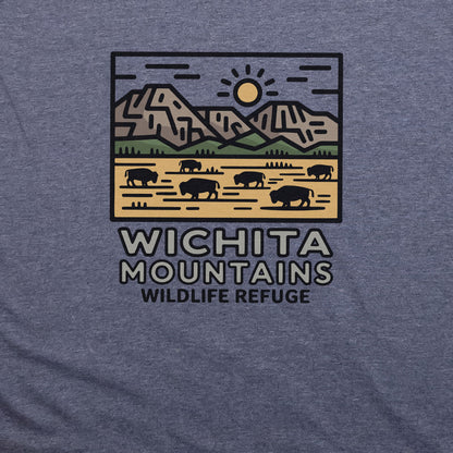 Wichita Mountains Wildlife Refuge T-Shirt Adventure and Outdoors Themed T-Shirt