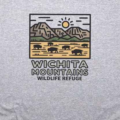 Wichita Mountains Wildlife Refuge T-Shirt Adventure and Outdoors Themed T-Shirt