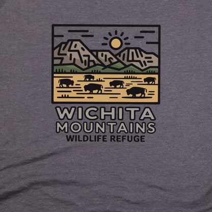 Wichita Mountains Wildlife Refuge T-Shirt Adventure and Outdoors Themed T-Shirt