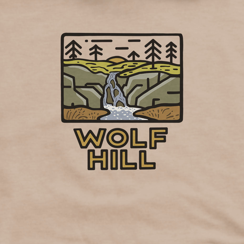 Wolf Hill Forest Preserve Hoodie Adventure and Outdoors Themed Hoodie