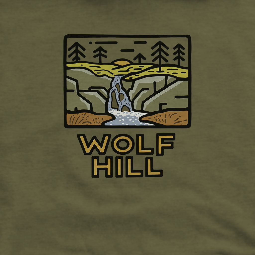 Wolf Hill Forest Preserve Hoodie Adventure and Outdoors Themed Hoodie