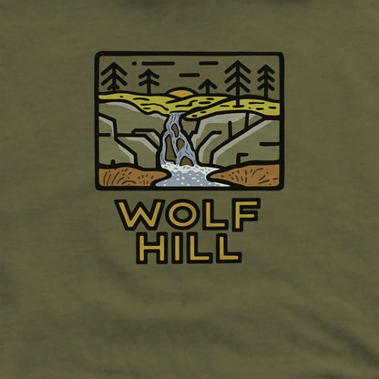 Wolf Hill Forest Preserve Hoodie Adventure and Outdoors Themed Hoodie