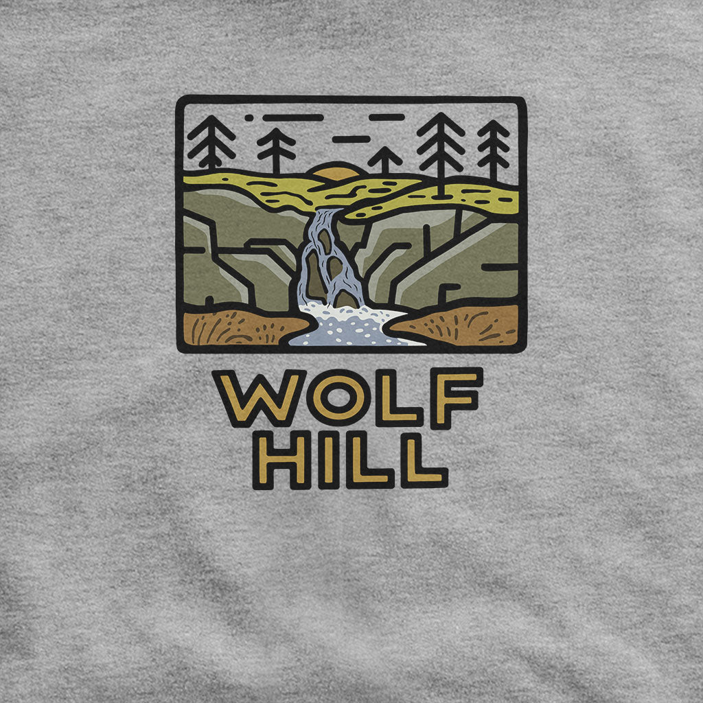 Wolf Hill Forest Preserve Hoodie Adventure and Outdoors Themed Hoodie