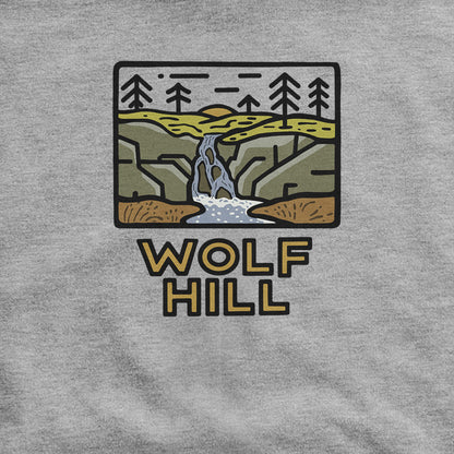 Wolf Hill Forest Preserve Hoodie Adventure and Outdoors Themed Hoodie