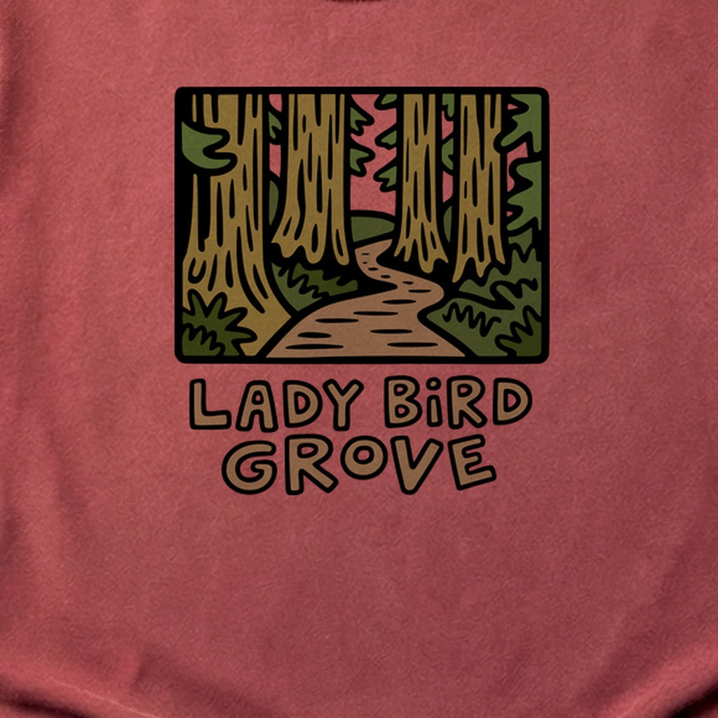 Lady Bird Grove Trail Cotton T-Shirt