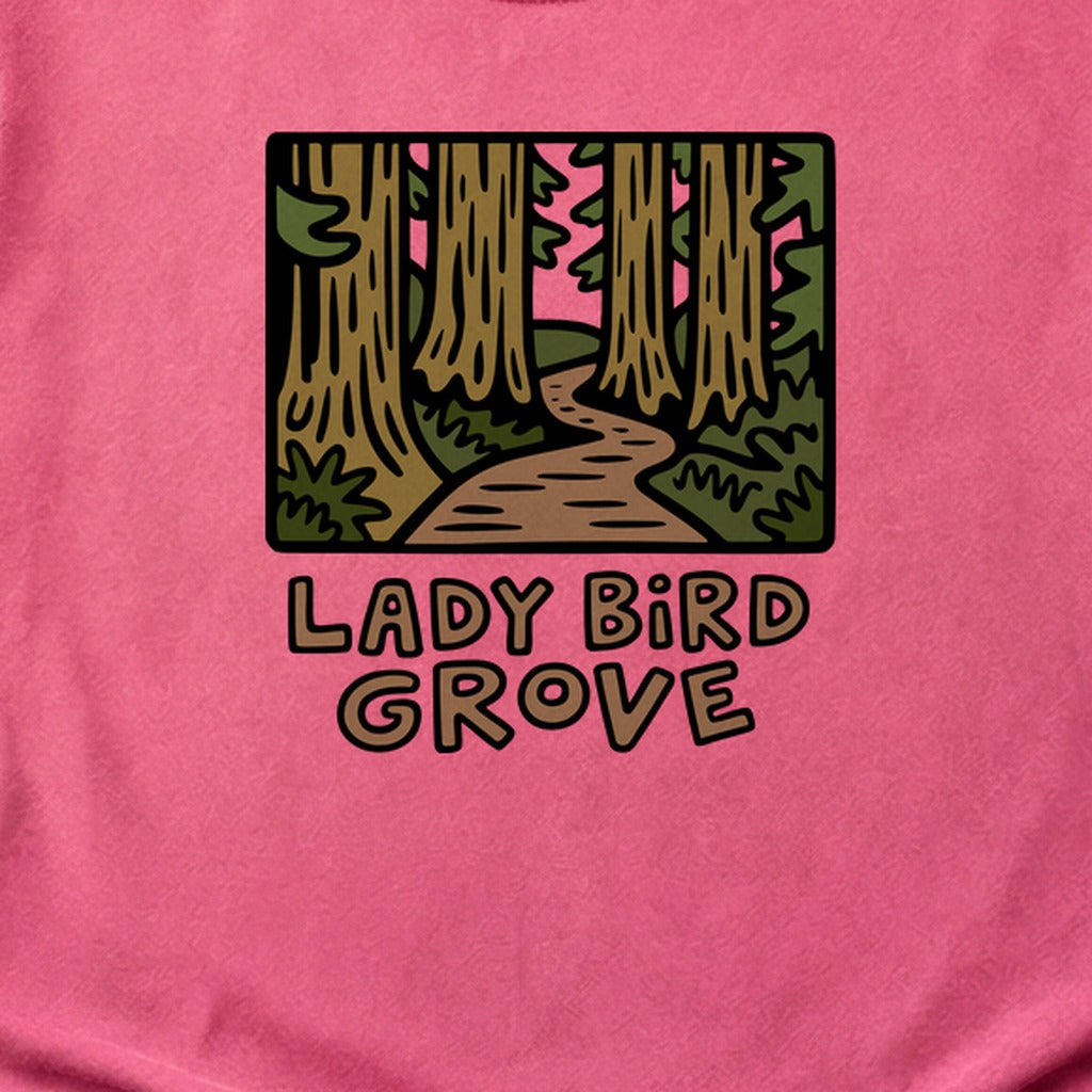 Lady Bird Grove Trail Cotton T-Shirt