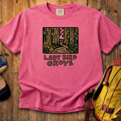 Lady Bird Grove Trail Cotton T-Shirt