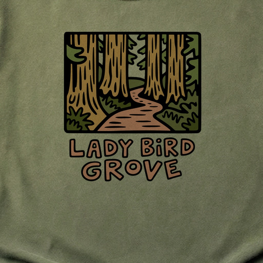 Lady Bird Grove Trail Cotton T-Shirt
