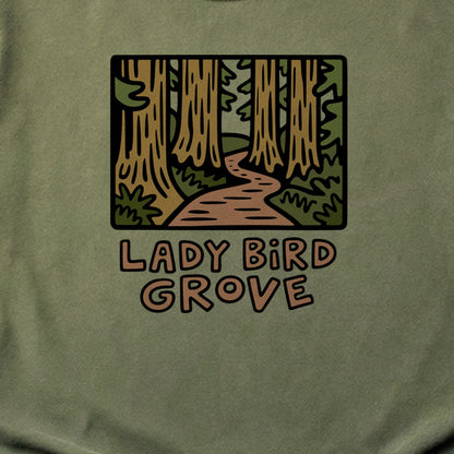 Lady Bird Grove Trail Cotton T-Shirt