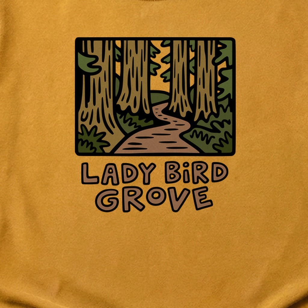 Lady Bird Grove Trail Cotton T-Shirt