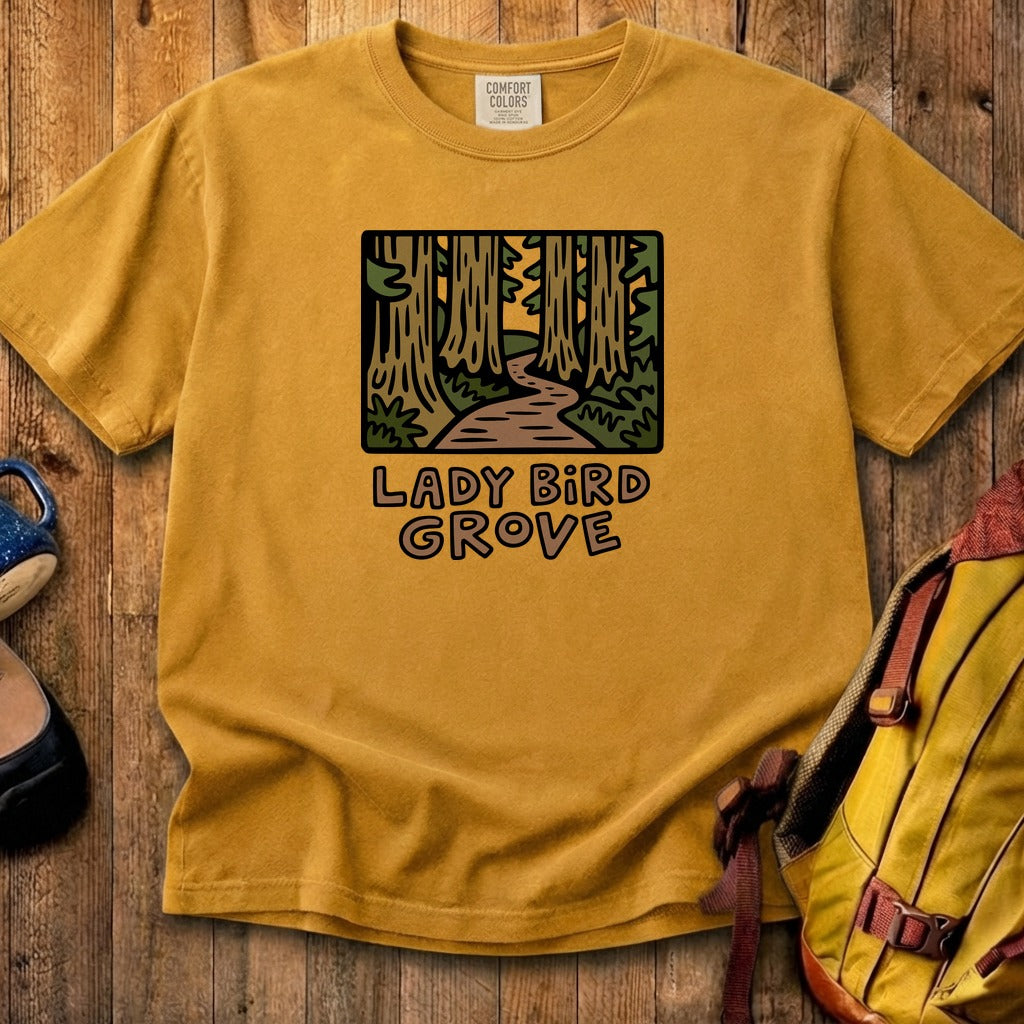 Lady Bird Grove Trail Cotton T-Shirt
