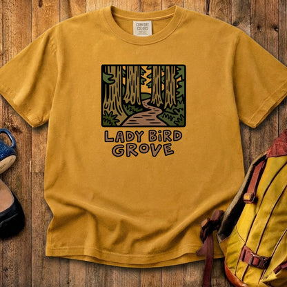 Lady Bird Grove Trail Cotton T-Shirt