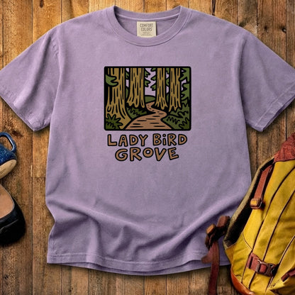 Lady Bird Grove Trail Cotton T-Shirt