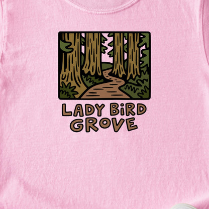 Lady Bird Grove Trail Kids Cotton T-Shirt