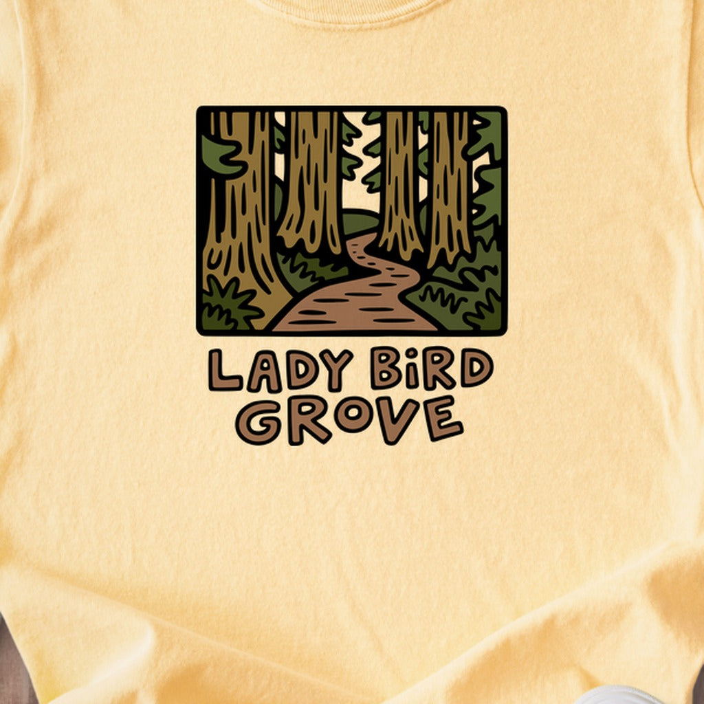 Lady Bird Grove Trail Kids Cotton T-Shirt