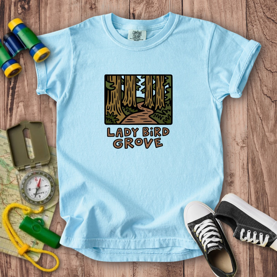 Lady Bird Grove Trail Kids Cotton T-Shirt