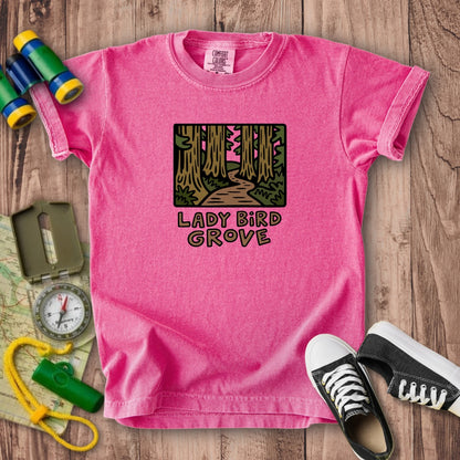 Lady Bird Grove Trail Kids Cotton T-Shirt