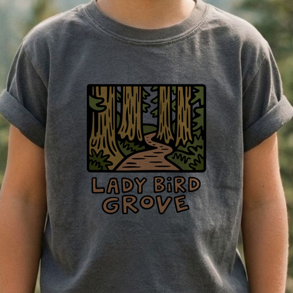 Lady Bird Grove Trail Kids Cotton T-Shirt